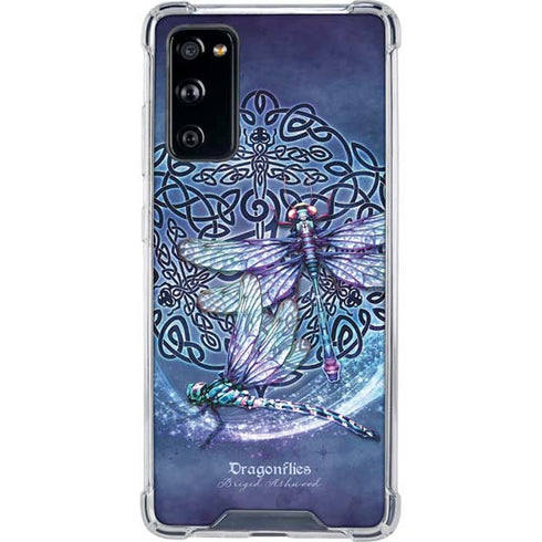 Brigid Ashwood Dragonfly Celtic Knot Galaxy S20 FE Clear Case